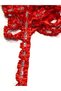 Silver Sequin Detailed Pleated Satin Ruffle Ribbon / Sewing and Embellishment Ribbon - 4 cm / 1 Meter