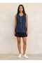 Cotton Waistcoat Welt Pocket - 3