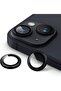 متجر ميلا لمستحضرات التجميل - مجموعة حلقات حماية عدسة الكاميرا لهاتف آيفون 14 / آيفون 14 بلس - أسود 2026 919 - 3