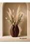 Coffee Bean Design Decorative Vase – Brown 15 cm 3D Printing - 7