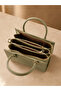 Women's Zippered Imported Quality Premium Stylish and Elegant Hand & Shoulder Bag Size: 20 X 18 cm - 4