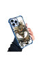 iPhone 15 Pro Max Compatible Transparent Back Four-Corner Reinforced Impact Protection Silicone Case - 3