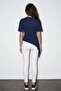 26Ytsh02163 Women's Drawstring Detailed T-Shirt - 3