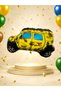 Military Jeep Foil Balloon 45 X 70 cm Camouflage Car Helium Compatible Birthday Party Balloon - 2