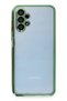 Aconcept Galaxy A13 4g Case with Lens Silicone (102750) - Green - 2
