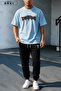 Trust Problem Printed Oversized Unisex T-Shirt Jogger Sweatpants Set