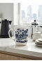 Earthenware Classic Blue Windmill Pattern Mug, 340ml, White | Premium Coffee & Tea Mug - 3