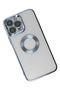 Aconcept iPhone 14 Pro Max Case Slot Silicone - (205651) Sierra Blue - 3