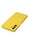 Aconcept Galaxy A24 4g Case Nano Inside Velvet Silicone (214811) - Yellow - 4