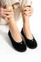 Women's Booties, Ballet Flats, Home Shoes, Guest House Shoes, Silent, Non-Slip, Flexible Sole