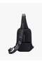 semi hard shell crossbody bag water resistant anti theft unisex fashion shoulder bag for travel business casual use xb00126 black - 7