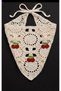 2-Pack Vintage Yellow Daisy Bohemian Crochet Cherry Flower Bandana - 3