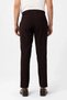 Dark Brown Slim Fit Comfort Men's Trousers - 5