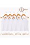 Girl's 5-Piece 100% Cotton Thick Strap Undershirt White Soft Textured Breathable Underwear (1-14 Years)