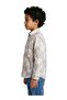 Boys Beige Printed Pocket Shirt - 3
