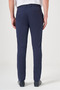 Navy Blue Side Pocket Slim Fit Casual Cotton Chino Trousers 1003260178 - 5