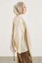 Fresh Scarfs X Defacto Summer Blocks Cream Viscose Tassel Shawl I1743Ax26Sm - 5
