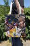 Xinyan Genshin Impact V5 Double-Sided Canvas Print Tote Bag Anime Bag