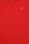 Men Regular Fit Embroidered Logo Long Sleeve Polo Shirt, Red - 4