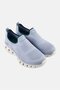 Women Dazzling Joy Slip On Walking Shoes, Grey - 2