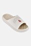 Men Houston Rockets Tonal Pop Slip On Slides, Off White