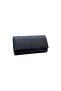 Envelope Model Sparkling Portfolio Evening Bag - Black - 2