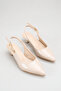 Golf Short Heeled Pointed Toe Elegant Stylish Open Heel Women's Casual Shoes - 4