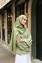Allure Plain Tensel Shawl - Nefti - 2