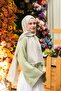 Allure Plain Tensel Shawl - Stone - 4