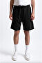 Organic Cotton Black Men's Shorts - 3