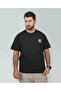 Men’s Solid T-Shirt – Cross-Stitch Pattern with Minimal Front & Back Text - 5