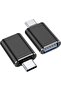 URBAN USB C to USB Adapter [2-Pack], Thunderbolt 3 to USB 3.0 OTG Adapter Compatible with MacBook