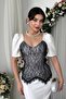 Lace Detailed Premium Maxi Long Dress - 2