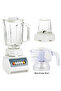 إليك خلاط كهربائي متعدد الوظائف ابيض (Electric Blender / Food Processor)، - 7