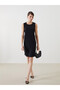 Original Oval Neck A-Line Dress - 2