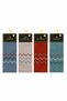 Tennis Socks Cotton Men's 4-Piece Tennis Socks Colorful Casual Socks Comfortable Socks Gift Socks Sc21515 - 2