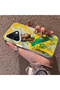 iPhone 16 Plus Compatible Silicone Edge Hard Back Case Couple Phone Case with Neymar Pattern - 2