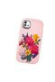 Realme C11 2021 Compatible Case Camera Protector Pink Silicone Couple Phone Case with Floral Pattern - 3
