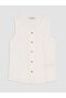 Lcw Vision White Crew Neck Textured Blouse - 5