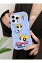 Samsung Galaxy A36 5g Compatible Case Camera Protective Blue Silicone Couple Phone Case Cartoon Pattern - 5