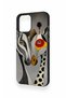 iPhone 12 Pro Max Compatible Zebra and Giraffe Patterned Silicone Case - 4