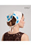 Bohemian Style Floral Knitted Tie-On Crown Bandana - 2