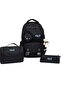 Multi-Compartment Orthopedic School Bag with Cover, Lunch Box, Pen Holder and Wallet, 4-Piece School Bag Set'Make It'