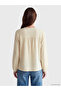 Original Tie-Neck Embroidered Blouse - 4