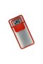 Xiaomi Pocophone X3 Case Palm Frosted Camera Sliding Silicone - Red - 2