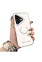 iPhone 16 Plus Compatible Simple Written Smiley Face Case, Ins Style Relaxing and Stylish Finish - 2