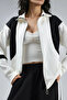 Soft Touch Color Blocked Modal Textured Zippered Tracksuit Set - 6
