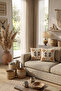 2-Piece Punch Embroidered Throw Pillow Cover Modern Bohemian Decorative Sofa Cushion Cover - 3