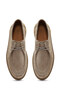 Men's Beige Suede Leather Casual Shoes Wm620005Ds - 4