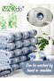 4PCS Bath Towel Set, 1 Oversized Bath Towels and 3 Towels, Highly Absorbent Soft Skin-friendly Mater - 5